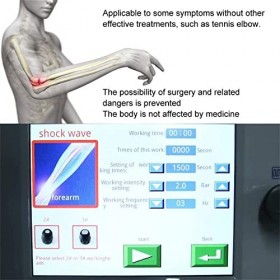 Machine À Ondes De Choc Électromagnétique Professionnelle Ed Dispositif De Thérapie par Ondes De Choc pour Le Traitement Ed, 