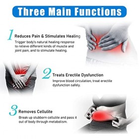 Cepten Machine À Ondes De Choc 8 Pouces pour Ed Dispositif À Ondes De Choc ESWT avec 5 Têtes De Massage Et 2 Projectiles PCS