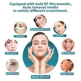Rf Microneedling Machine Radiofréquence Microneedling Microneedling Avec Radiofréquence Radiofréquence Visage Appareil Radiof