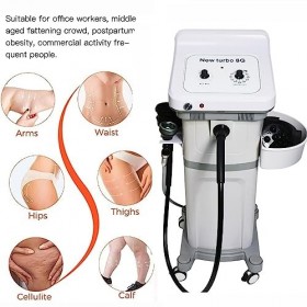 AMiwet Machine À Vibrations Haute Fréquence G8 avec 5 Têtes De Massage Masseur Amincissant pour Tout Le Corps Appareil De Res