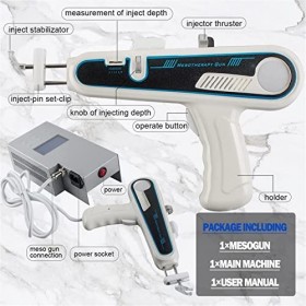Pistolet de mésothérapie Mesogun Mesogun mésothérapie rajeunissement des Rides supprimer la Machine de Pistolet méso pour Les
