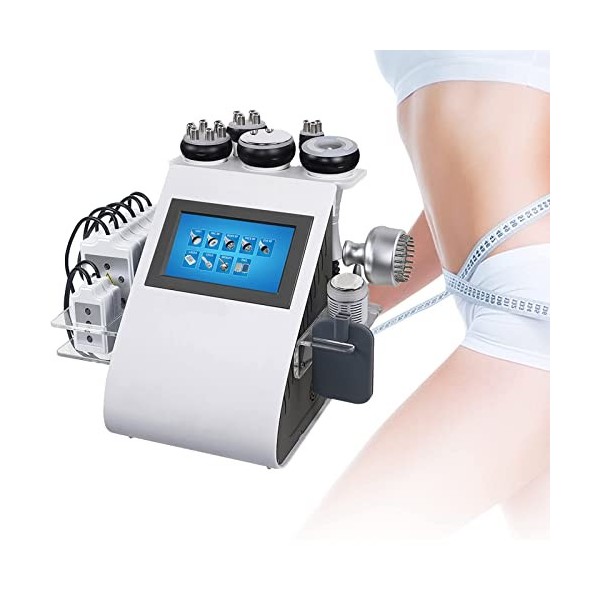 Machine De Beauté Corporelle 9 en 1 Dispositif De Cavitation 40K Masseur Professionnel À Radiofréquence pour Le Lifting De La