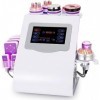 LVYE1 MRMF 9 en 1 Machine De Beauté, Appareil De Cavitation 40K, Appareil De Massage RF Multifonctionnel pour Le Visage Et Le