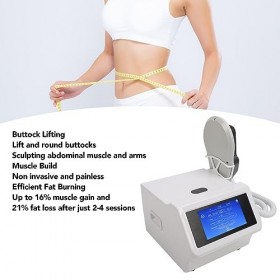 Machine de beauté électromagnétique HIEMT, Machine de Mise en Forme du Corps à Poignée Unique, Serrage Réglable pour labdome