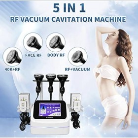 Machine à cavitation ultrasonique 40 K RF Beauté Appareil amincissant 6 en 1