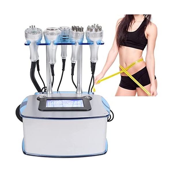 LVYE1 MRMF Machine de Sculpture corporelle 7 en 1, Appareil de beauté Machine à brûler Les Graisses 40K, Machine de Massage d