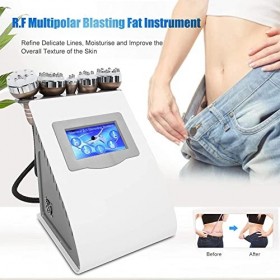 LVYE1 MRMF Machine de beauté 5 en 1 40K, Machine de cavitation RF, Équipement de beauté Amincissant pour Le Corps pour aminci