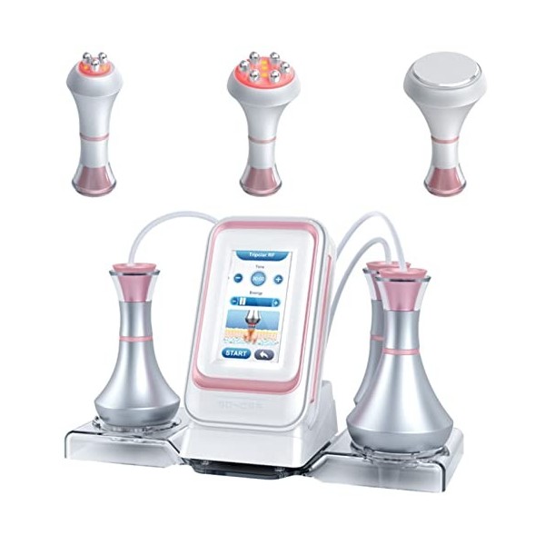 LVYE1 MRMF Machine De Beauté, Machine À Cavitation Appareil De Perte De Poids 80K RF pour Le Corps Et Le Visage Appareil De M