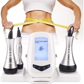 LVYE1 MRMF Machine de beauté, Appareil de cavitation 3 en 1 40K, Appareil de beauté pour lamincissement du Corps, Appareil d