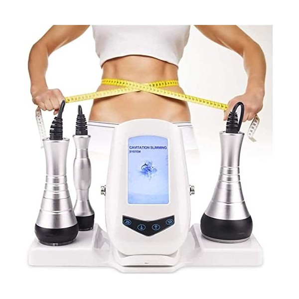 LVYE1 MRMF Machine de beauté, Appareil de cavitation 3 en 1 40K, Appareil de beauté pour lamincissement du Corps, Appareil d