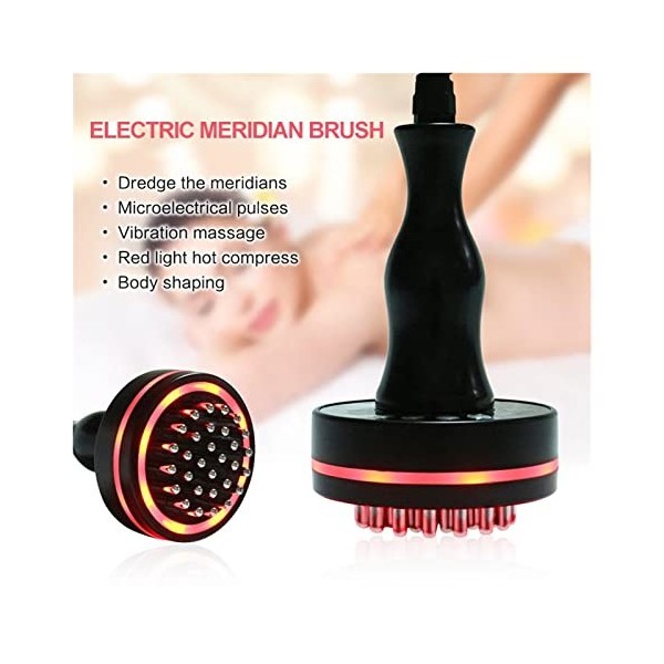 Grattoir électrique infrarouge for le corps complet de la brosse de méridien de brosse de brosse de brosse beauté