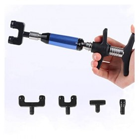 JUJETO 6 Niveaux 4 Heads Chiropractic Ajusting Tool Spine Impulse Activator Therapy Thérapie Manual Chiropractic Adjusting Gu