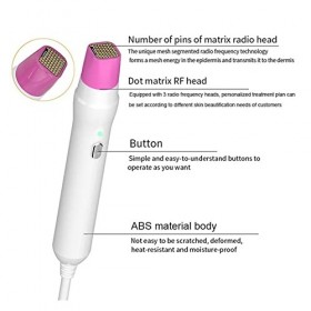 JUJETO 3 MHz RF Machine de beauté Radio et Radio 3 en 1 Thérapie Haute fréquence Anti-Ride Device Eye Corner Coun Nerking Rem