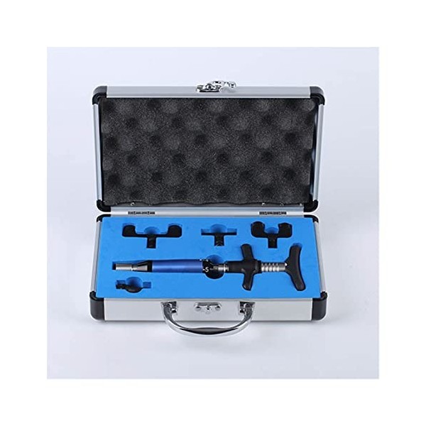 JUJETO 4 TEAUX CHIROPRACTIQUE ALIFICATION Instrument IMPULTE Activateur 6 Niveaux Thérapie Thérapie Masse-Outil dajustement 