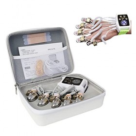 JUJETO Far Infrarouge RF Doigts dorés EMS Magic de Doigt de Diamant gravitationnel soulevant Le Masseur corporel