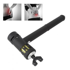 Shockwave Machine, 9 Gears 11 Heads 650nm Light Deep Muscle Massager Noir 100‑240V Prise UE 