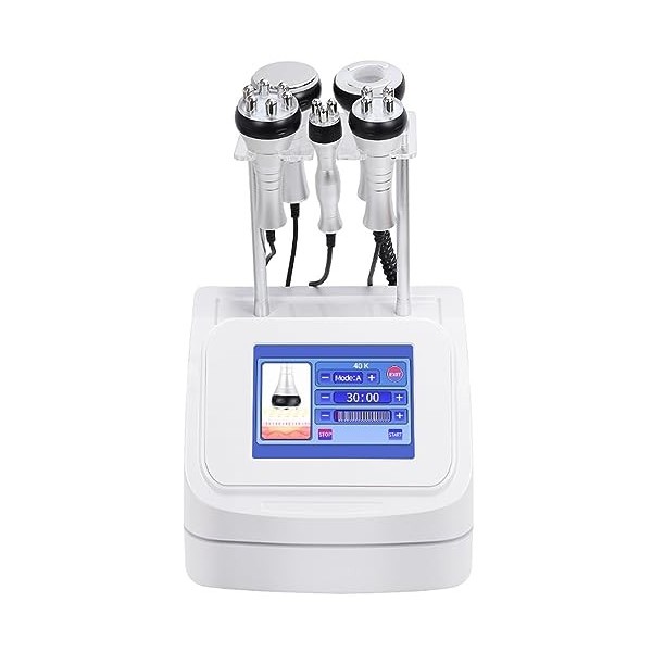 LVYE1 MRMF Machine damincissement du Corps de cavitation 5 en 1 40K, Outils Multifonctions de Machine de beauté de Soins de 