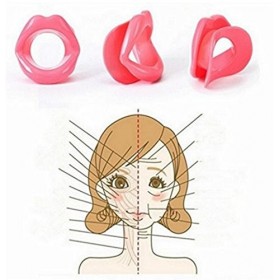 Naisicatar Tendeur De Muscles du Visage Anti-Rides en Silicone Anti-Rides Anti-Age Visage Plus Mince Bouche dexercice Muscul