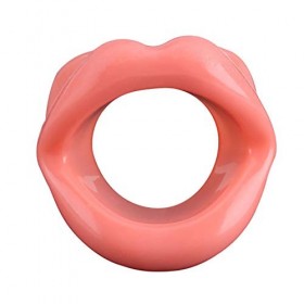 Visage de lèvres de silicone, lèvres de muscle en caoutchouc dexercice mince de formateur de lèvre pour unisexe