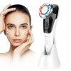 Dispositif de Beauté, ANLAN Appareil Anti Rides Visage, 5 en 1 Dispositif Multifonctionnel de Soin Visage Anti-âge avec EMS e