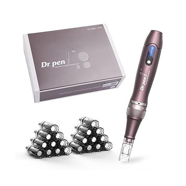 Dr.Pen A10 Rechargeable Microneedling Pen Sans Fil Professionnel Réglables Micro Needling Pen Machine à Micro-aiguilles Pour 