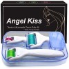 Angel Kiss – Kit derma roller 4 en 1 pour visage et corps, pour soins de la peau, avec rouleaux en titane 300/720 aiguilles 0