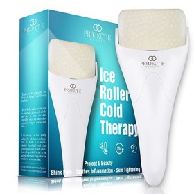 Projet E Beauty Ice Roller Cold Therapy | Visage yeux masseur de corps sous les yeux gonflés soulagement de la douleur rafraî