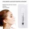 5pcs 0.3ml tête dampoule, accessoire de stylo hyaluronique tête dampoule tête daiguille de massage atomiseur stylo de mach