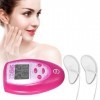 Masseur électronique de visage, électrodes faciales pour le visage Kit de musculation de massage électronique Visage modelant