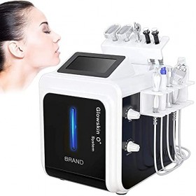 RENXR Machine De Beauté Faciale De Dermabrasion deau Doxygène Dhydrogène 8-en-1, Machine Dépluchage De Jet De Soins De La