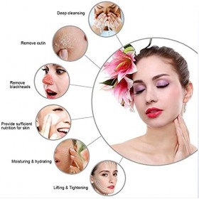 RENXR Machine De Beauté Faciale De Dermabrasion deau Doxygène Dhydrogène 8-en-1, Machine Dépluchage De Jet De Soins De La