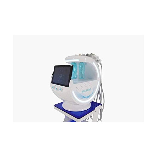 FACIAL BLUE SKIN SMART THERAPIE,traitement haute fréquence faciale, bulles ioniques, ultrasons, chaud-froid, radiofréquence