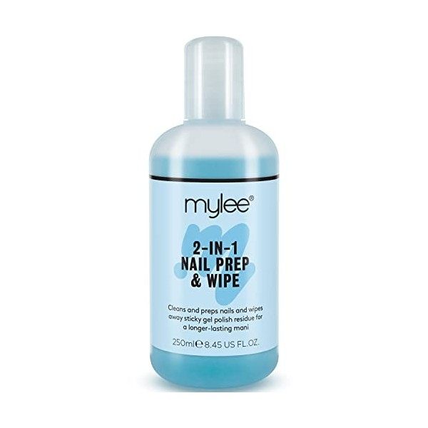 Solution Mylee pour préparation des ongles et nettoyage du vernis et des résidus - 250 ml - après-soin - Multi-usage - Pour e