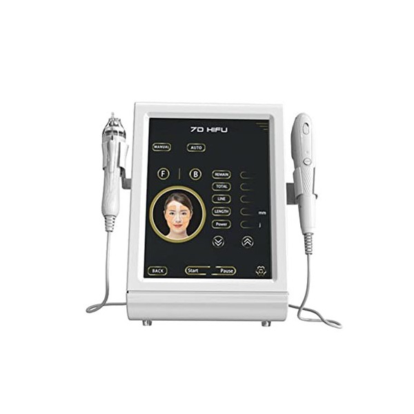 RF Microneedling avec 7D Hifu Skin Lifting réduire les vergetures Removal Rides Machine, Fractional RF Needle machine for Rét