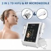 RF Microneedling avec 7D Hifu Skin Lifting réduire les vergetures Removal Rides Machine, Fractional RF Needle machine for Rét