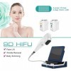 AMMZON Instrument De Beauté Anti-Âge Hifu, Peau De Machine Hifu 4D Focalisée À Haute Intensité Lifting Serrant La Machine Ant