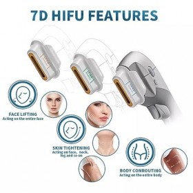 7D HIFU Lot de 2000 cartouches anti-âge, anti-rides et raffermissantes