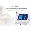 Portable 4D Hifu machine ultra HIFU rides enlèvement peau du visage Appareil de levage peau de serrage machine