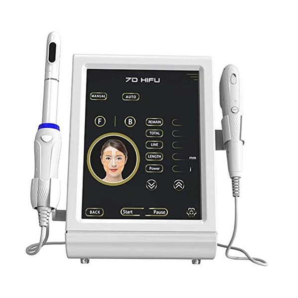 KUYT HIFU 7D HIFU Machine Visage Et Corps Professionnel Appareil Anti Rides Visage Machine de beauté de la Peau Rajeunissemen