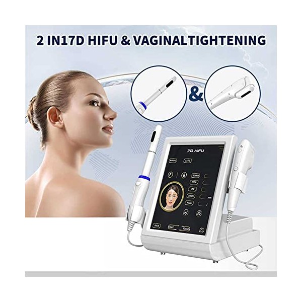 KUYT HIFU 7D HIFU Machine Visage Et Corps Professionnel Appareil Anti Rides Visage Machine de beauté de la Peau Rajeunissemen