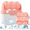 Ice Roller for Face & Eye, Face Massager Roller with 2 Heads for Relief Eye Puffiness, Migraine, Pain, Minor Injury, Facial S