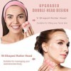 Ice Roller for Face & Eye, Face Massager Roller with 2 Heads for Relief Eye Puffiness, Migraine, Pain, Minor Injury, Facial S