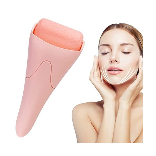 Rouleau à glace pour visage et yeux,Ice Roller Face Massager,Rouleau à Glace pour le Visage et Les Yeux,Rouleau pour Visage,I