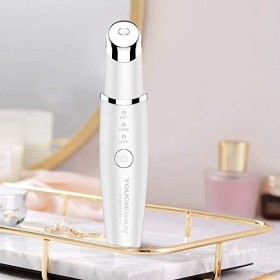 TOUCHBeauty Massage des Yeux Appareil, 3 en 1 Anti Age Masseur Oculaire Anti-âge Chauffant 40℃ avec Vibration à Haute Fréquen
