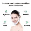 Shiny V Shape Appareil de massage facial double menton en V pour le visage Appareil de massage du double menton Appareil de m