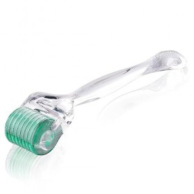ACWOO Derma Roller, 0.5 mm Rouleau à Microonedling, Rouleau à Beard, Dermaroller Visage Pour Stimule Repousse Cheveux et Croi