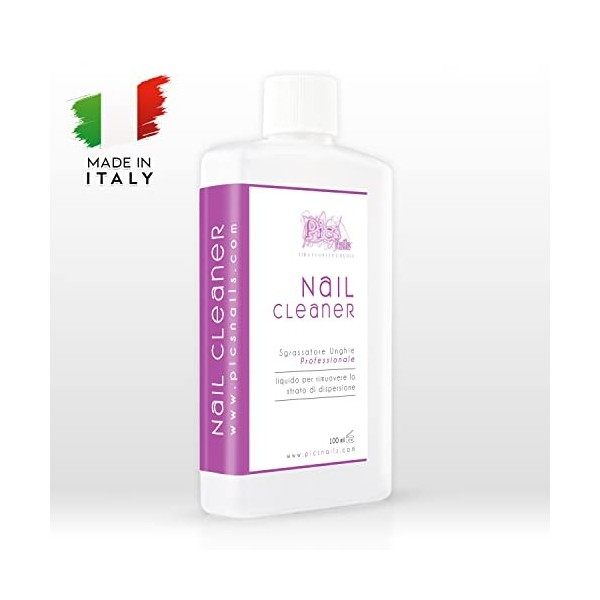 Nail Cleaner Professional Nail Degreaser 100 ml - Dégraissant pour ongles de haute qualité, élimine la couche de dispersion 