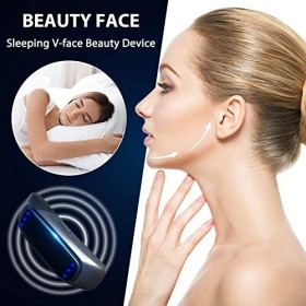 Appareil De Beauté Nubeauty Sleeping V-Face Emsculpt Sleeping V-face Beauty Device Multi-function Beauty Device ouble Réducte