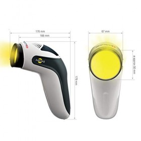 Bioptron MedAll Lampe infrarouge 7 en 1 anti-âge pour le visage et le soin de la peau Idéal pour la guérison des plaies sans 