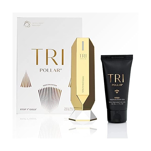 Tripollar Stop Vx Gold2 Appareil anti-âge - Machine de raffermissement de la peau par radiofréquence pour le visage - Lifting